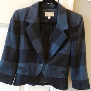Elizabeth and James Jackets & Coats - Elizabeth And James Ivy Blazer Blue Buffalo Plaid Elizabeth and James Jackets & Coats - Elizabeth And James Ivy Blazer Blue Buffalo Plaid